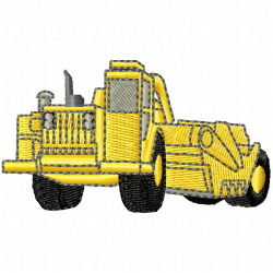 Construction Machinery Vehicles Embroidery Design 6 Construction Machinery Vehicles Embroidery Design 6